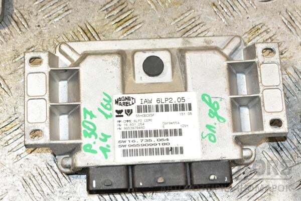 Блок керування двигуном Peugeot 307 1.4 16V 2001-2008 9659099180 365036 euromotors.com.ua