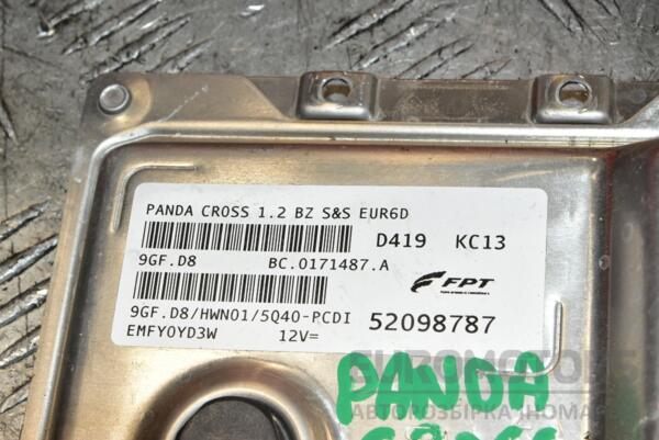 Блок керування двигуном Fiat Panda 1.2 8V 2012 52098787 365050 - 2