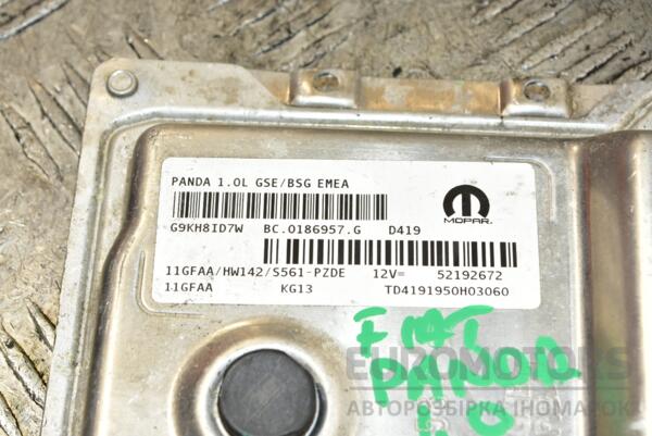 Блок управления двигателем Fiat Panda 1.0 6V 2012 52192672 365052 - 2