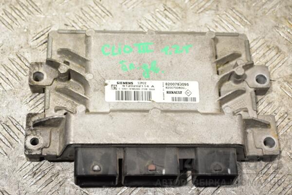 Блок керування двигуном Renault Clio 1.2 16V Turbo (III) 2005-2012 8200783095 365117 euromotors.com.ua
