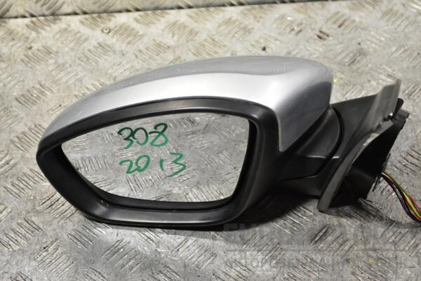 Дзеркало ліве електр 10 пинов Peugeot 308 (T9) 2013-2021 96777361XT 365134 euromotors.com.ua