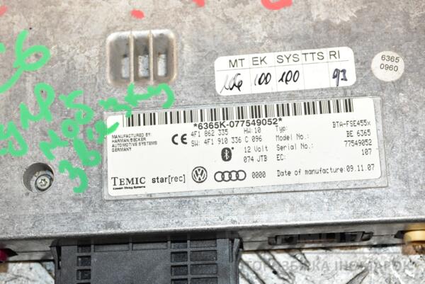 Блок управління мобільного зв'язку Audi A6 (C6) 2004-2011 4F1862335 365684 - 2