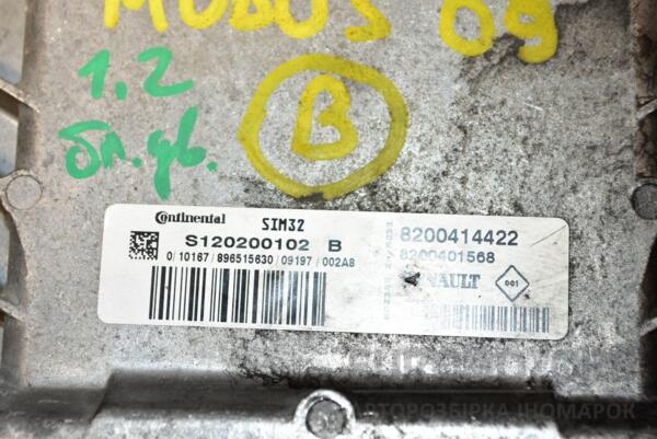 Блок управления двигателем Renault Modus 1.2 16V 2004-2012 8200414422 365807 - 2