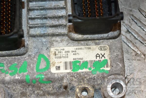 Блок керування двигуном Opel Corsa 1.2 16V (D) 2006-2014 55557933 365813 - 2