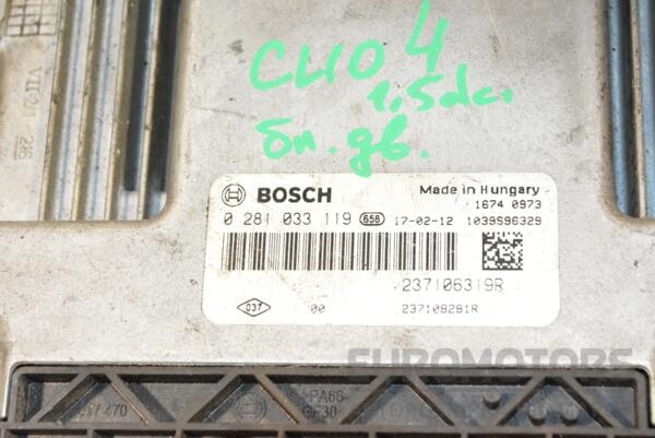 Блок керування двигуном Renault Clio 1.5dCi (IV) 2012 237106319R 365896 - 2