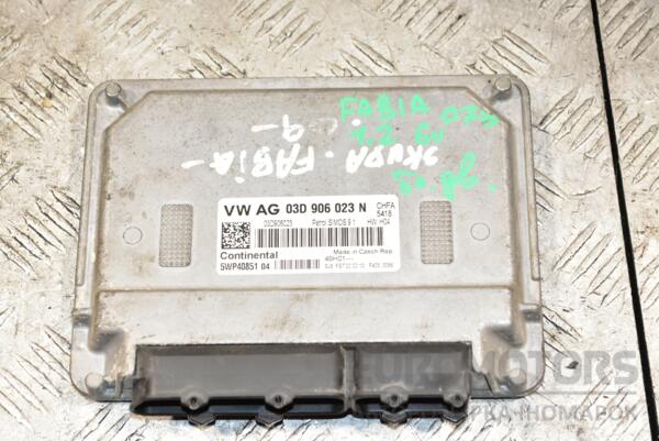 Блок управления двигателем Skoda Fabia 1.2 6V 2007-2014 03D906023N 365898 euromotors.com.ua