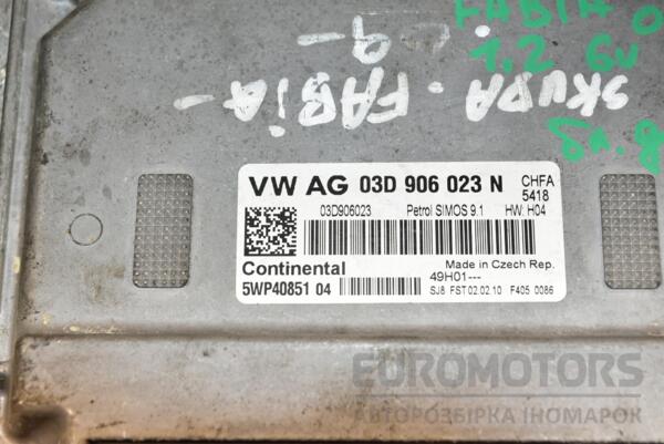 Блок управления двигателем Skoda Fabia 1.2 6V 2007-2014 03D906023N 365898 - 2