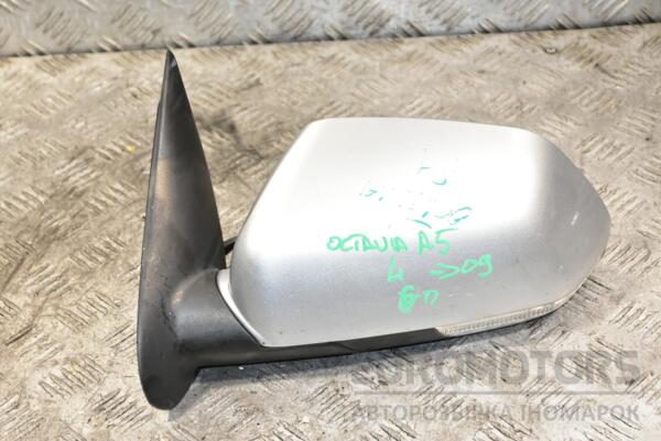 Зеркало левое с повторителем электр 6 пинов -09 Skoda Octavia (A5) 2004-2013 1Z1857501BK 366283 - 2