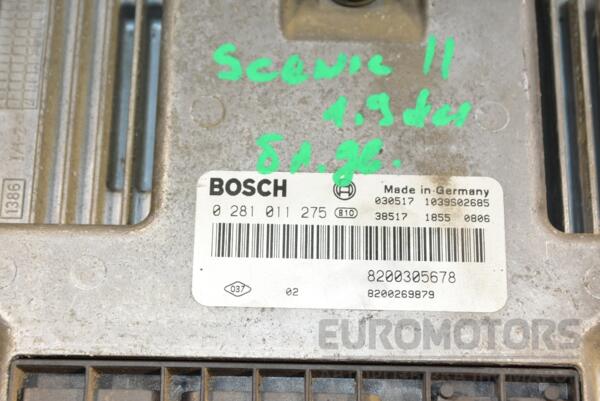 Блок керування двигуном Renault Scenic 1.9dCi (II) 2003-2009 8200305678 366334 - 2