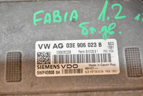 Блок керування двигуном Skoda Fabia 1.2 12V 2007-2014 03E906023B 366338 - 2