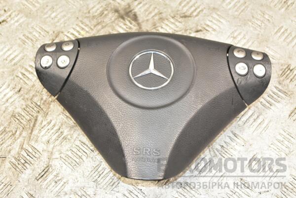 Подушка безопасности руль Airbag Mercedes C-class (W203) 2000-2007 A1718600102 366475 euromotors.com.ua