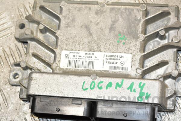 Блок управління двигуном комплект Renault Logan 1.4 8V 2005-2014 8200661124 366496 - 2