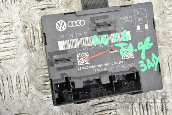 Блок керування дверей задніх Audi A6 (C6) 2004-2011 4F0959795M 366560 - 2