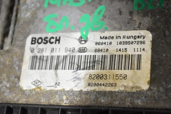 Блок керування двигуном Renault Master 2.5dCi 1998-2010 0281011940 366568 - 2