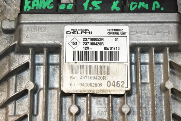 Блок управління двигуном комплект Renault Kangoo 2008-2013 237100052R 366588 - 2