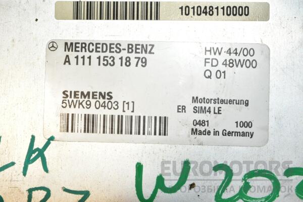 Блок керування двигуном Mercedes C-class 2.0 16V (W203) 2000-2007 A1111531879 366629 - 2