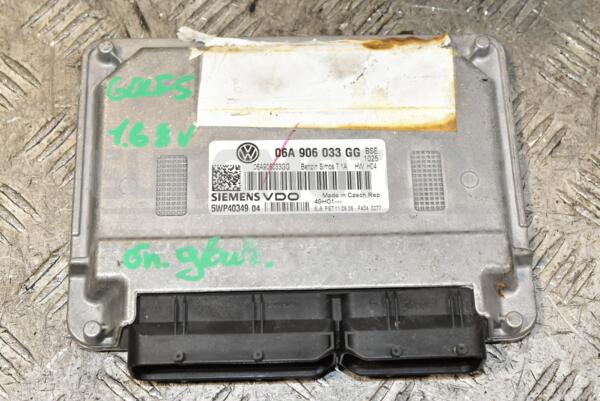 Блок управления двигателем VW Golf 1.6 8V (V) 2003-2008 06A906033GG 367204 euromotors.com.ua