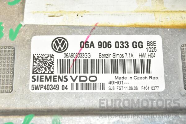 Блок управления двигателем VW Golf 1.6 8V (V) 2003-2008 06A906033GG 367204 - 2