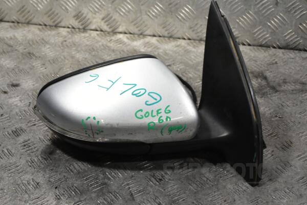 Дзеркало праве електр 6 пінів (дефект) VW Golf (VI) 2008-2013 5K0857502CB 367325 - 2