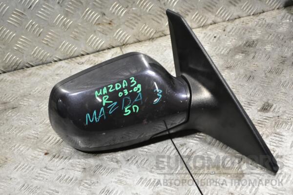 Дзеркало праве електр 5 пинов Mazda 3 2003-2009 367332 - 2