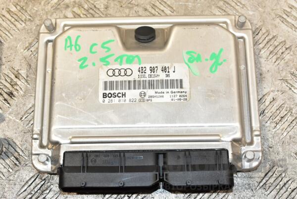 Блок управления двигателем Audi A6 2.5tdi (C5) 1997-2004 4B2907401J 367495 euromotors.com.ua