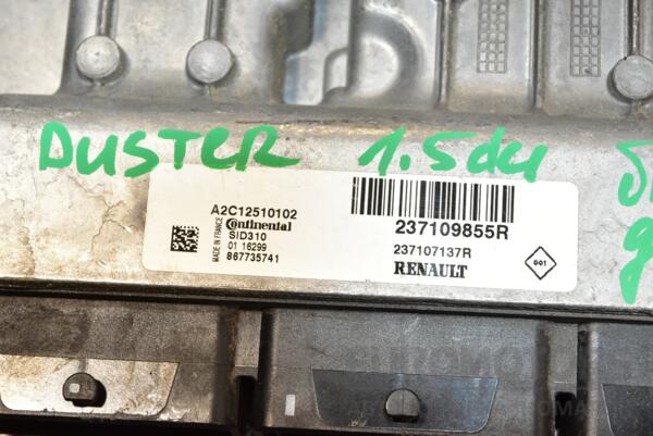 Блок управления двигателем Renault Duster 1.5dCi 2010 237109855R 367647 - 2