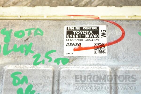 Блок керування двигуном Toyota Hilux 2.5td D-4D 2004-2015 896610KW60 367763 - 2
