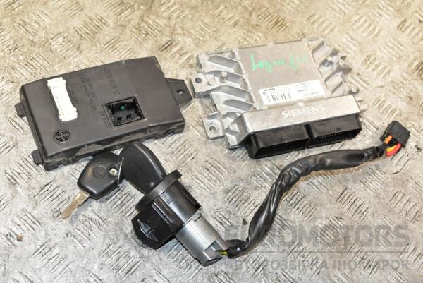 Блок управления двигателем комплект Renault Logan 1.4 8V 2005-2014 S110140011A 367799 euromotors.com.ua