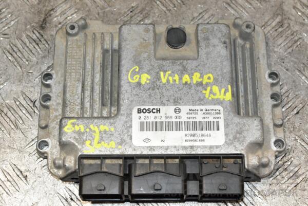 Блок управления двигателем Suzuki Grand Vitara 1.9td 2005-2015 0281012569 368140 euromotors.com.ua