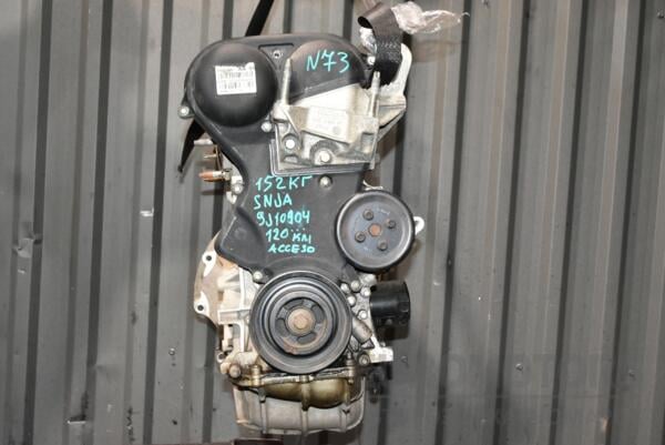 Двигун Ford Fiesta 1.25 16V 2008 SNJA 368408 euromotors.com.ua