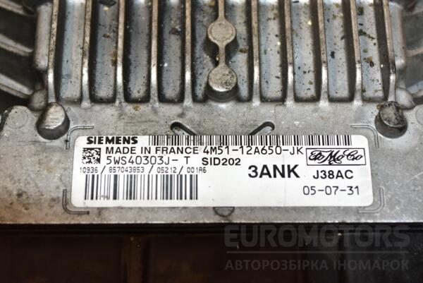 Блок управления двигателем Ford Focus 1.8tdci (II) 2004-2011 4M5112A650JK 368663 - 2