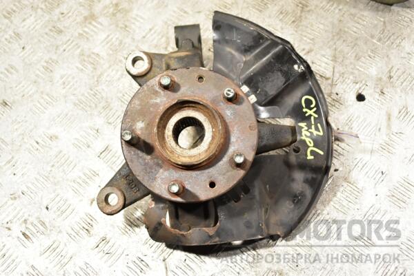 Поворотний кулак лівий під ABS в зборі маточина Mazda CX-7 2007-2012 L20633030A 368919 euromotors.com.ua