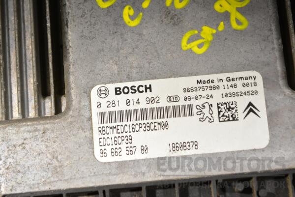 Блок керування двигуном Citroen C-Crosser 2.2hdi 2009-2013 0281014902 369217 - 2