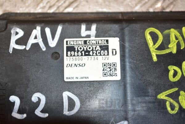 Блок керування двигуном Toyota Rav 4 2.2td d-cat 2006-2013 8966142C00D 369454 - 2