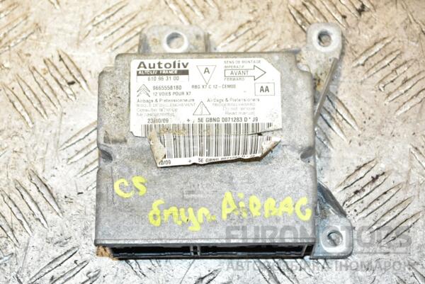 Блок управления Airbag Citroen C5 2008-2017 9665558180 369550 euromotors.com.ua