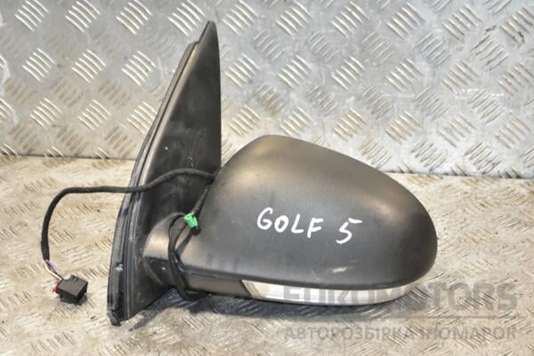Зеркало левое электр 6 пинов VW Golf (V) 2003-2008 1K1857501 369588 - 2