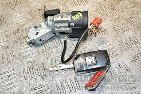 Замок зажигания в сборе ключ Peugeot 407 2004-2010 N0502073 369848 euromotors.com.ua