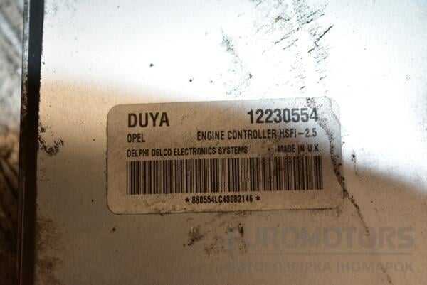 Блок управления двигателем комплект Opel Meriva 1.4 16V 2003-2010 12230554 369863 - 2