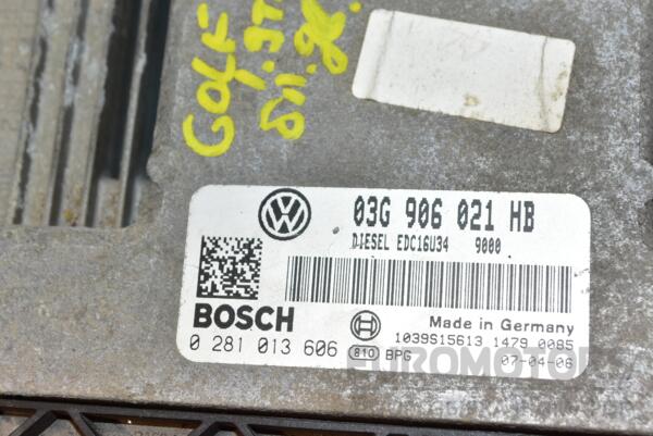 Блок керування двигуном VW Golf 1.9tdi (V) 2003-2008 03G906021HB 369866 - 2