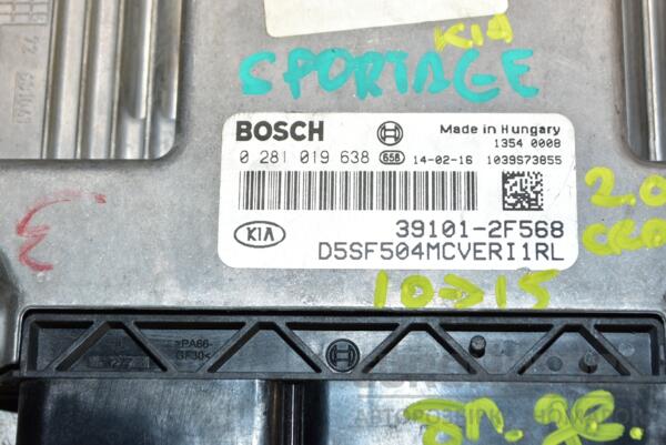 Блок управления двигателем Kia Sportage 2.0crdi 2010-2015 391012F568 369868 - 2