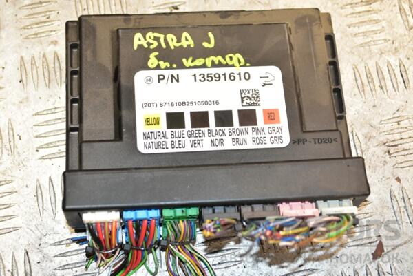 Блок комфорта Opel Astra (J) 2009-2015 13591610 369997 euromotors.com.ua