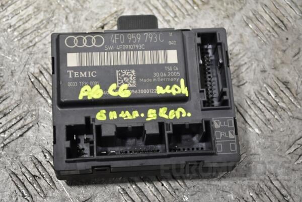 Блок управління двері передньої лівої Audi A6 (C6) 2004-2011 4F0959793C 370139 euromotors.com.ua