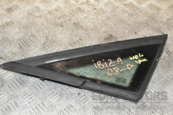 Скло дверей переднє ліве трикутник Seat Ibiza 2008-2017 370168 euromotors.com.ua