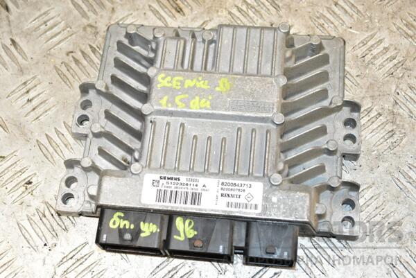 Блок управления двигателем Renault Scenic 1.5dCi (II) 2003-2009 8200843713 370257 euromotors.com.ua