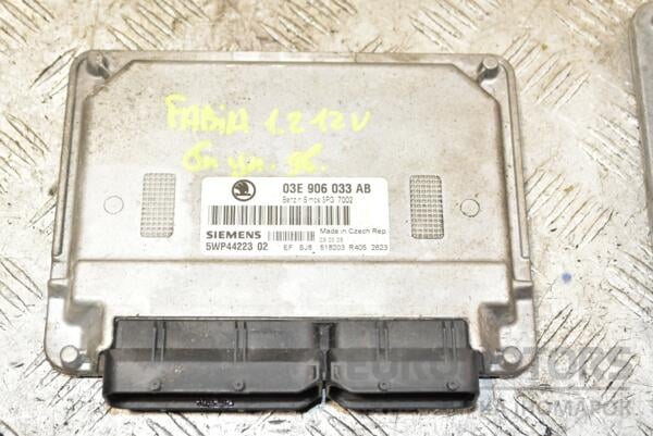 Блок керування двигуном Skoda Fabia 1.2 12V 2007-2014 03E906033AB 370259 euromotors.com.ua