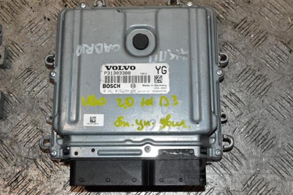 Блок управления двигателем Volvo V60 2.0td D3 2010-2018 31303388 370265 euromotors.com.ua