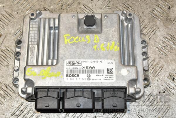 Блок керування двигуном Ford Focus 1.6tdci (II) 2004-2011 8M5112A650XE 370298 euromotors.com.ua