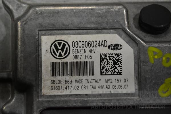 Блок керування двигуном VW Polo 1.4 16V 2001-2009 03C906024AD 370333 - 2