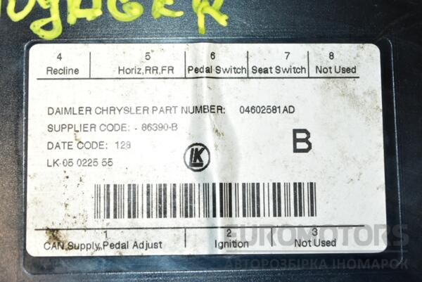 Блок електронний Chrysler Voyager 2008-2016 04602581AD 370798 - 2