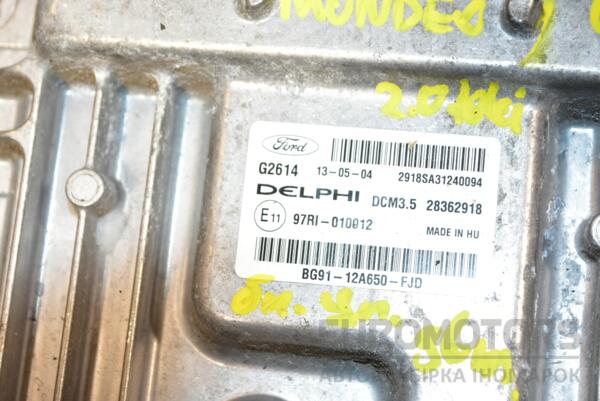 Блок керування двигуном Ford Mondeo 2.0tdci (IV) 2007-2015 BG9112A650FJD 371019 - 2